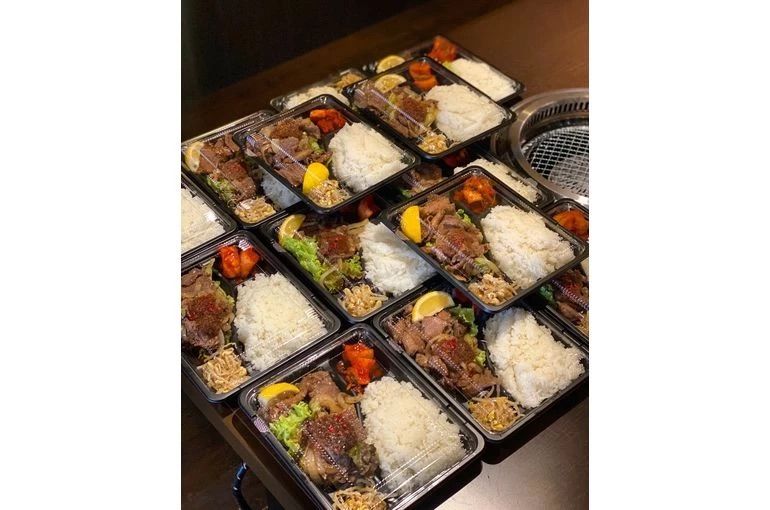 焼肉弁当　カルビ弁当焼肉